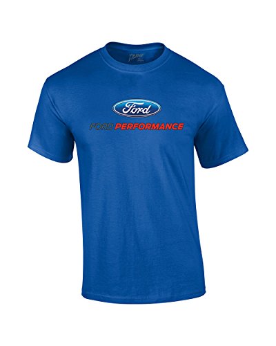 Ford Performance Logo Adult Tee Shirt Black - Picture 26 of 33