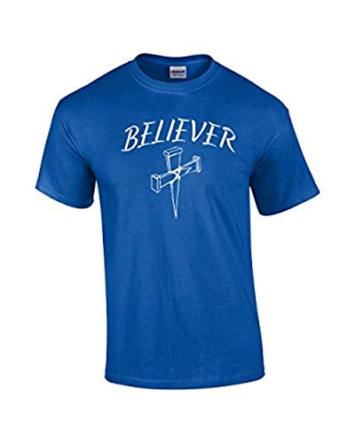 Christian Tee Shirt Believer with Cross military - Bild 23 von 26