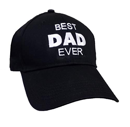 "Best Dad Ever" American Flag Baseball Cap - Adjustable Cotton Embroidered Hat - Father's Day Birthday Gift For Papa - View #6