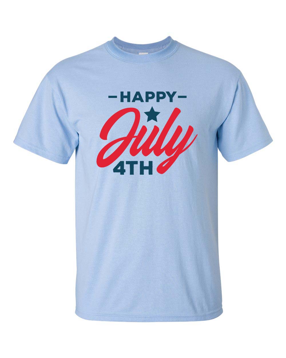 Happy 4th of July Patriotic Independence Day Unisex Adult Short Sleeve T-shirt - Picture 7 of 18
