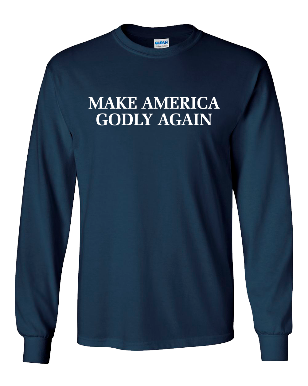 Christian Make America Godly Again Long Sleeve T-shirt - Picture 10 of 18