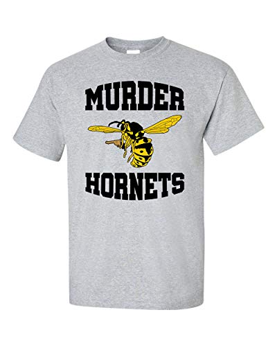 Funny Murder Hornets Unisex Adult Short Sleeve Tee Shirt Military - Bild 11 von 14