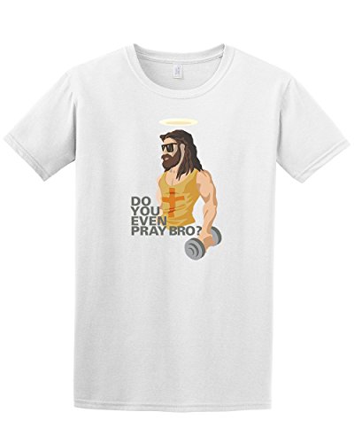 Do You Even Pray Bro Jesus Funny Christian Tee Shirt Black - Picture 14 of 17
