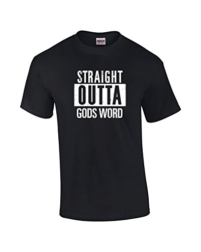 Trenz Shirt Company Straight Out of Gods Word Black - Picture 26 of 41