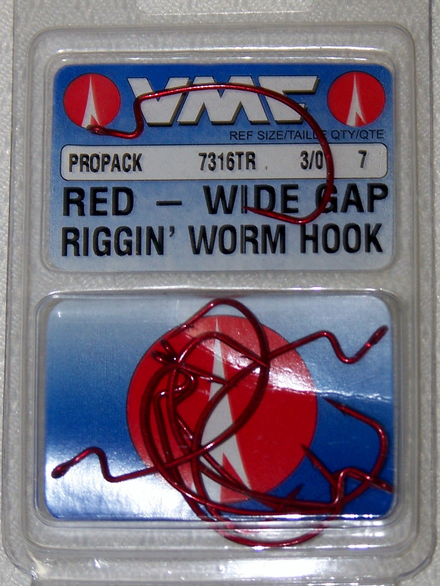 VMC 7316 WIDE GAP WORM HOOK - Picture 12 of 14