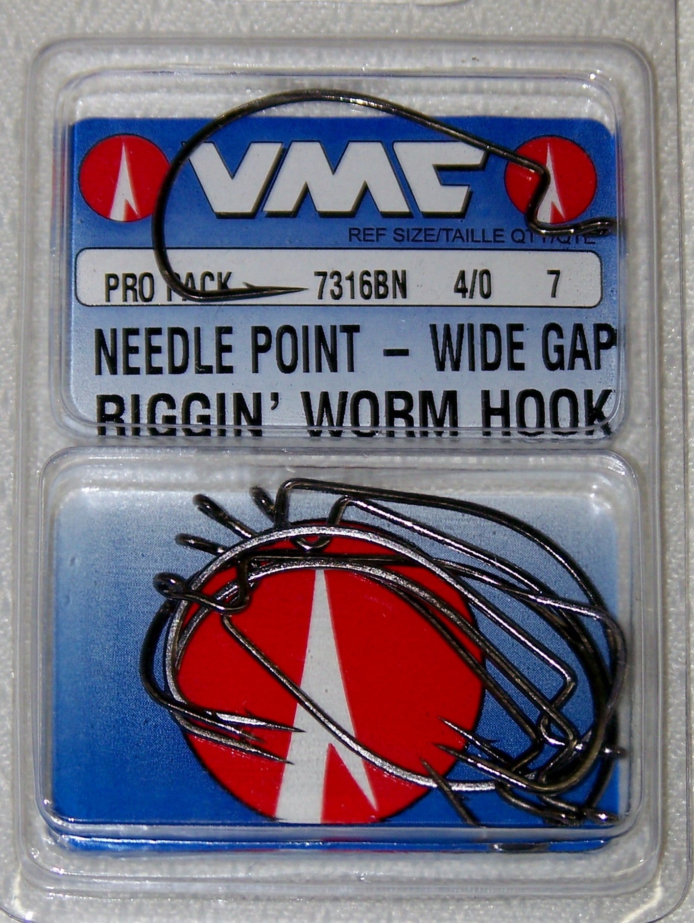 VMC 7316 WIDE GAP WORM HOOK - Picture 7 of 14