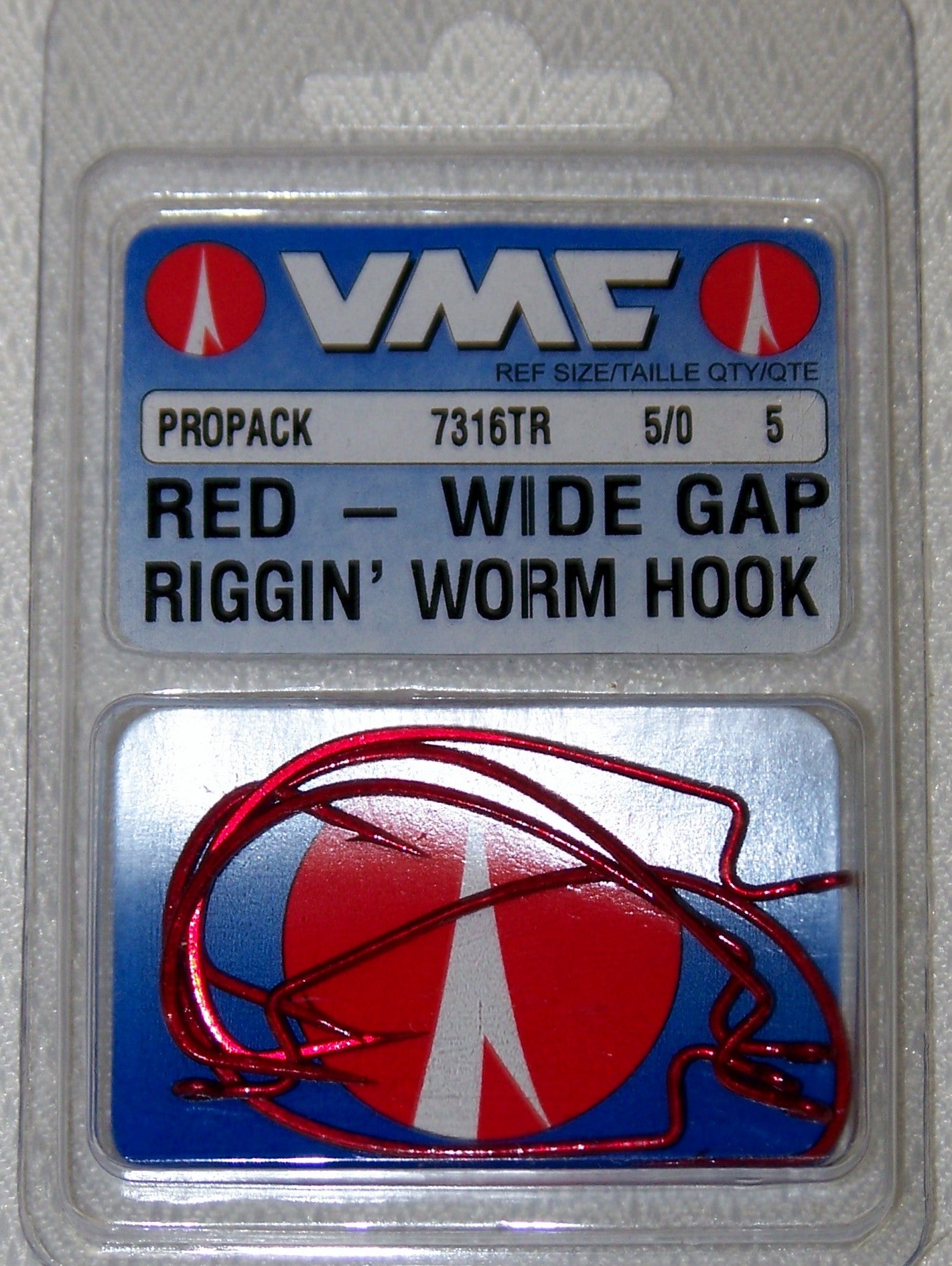 VMC 7316 WIDE GAP WORM HOOK - Picture 14 of 14