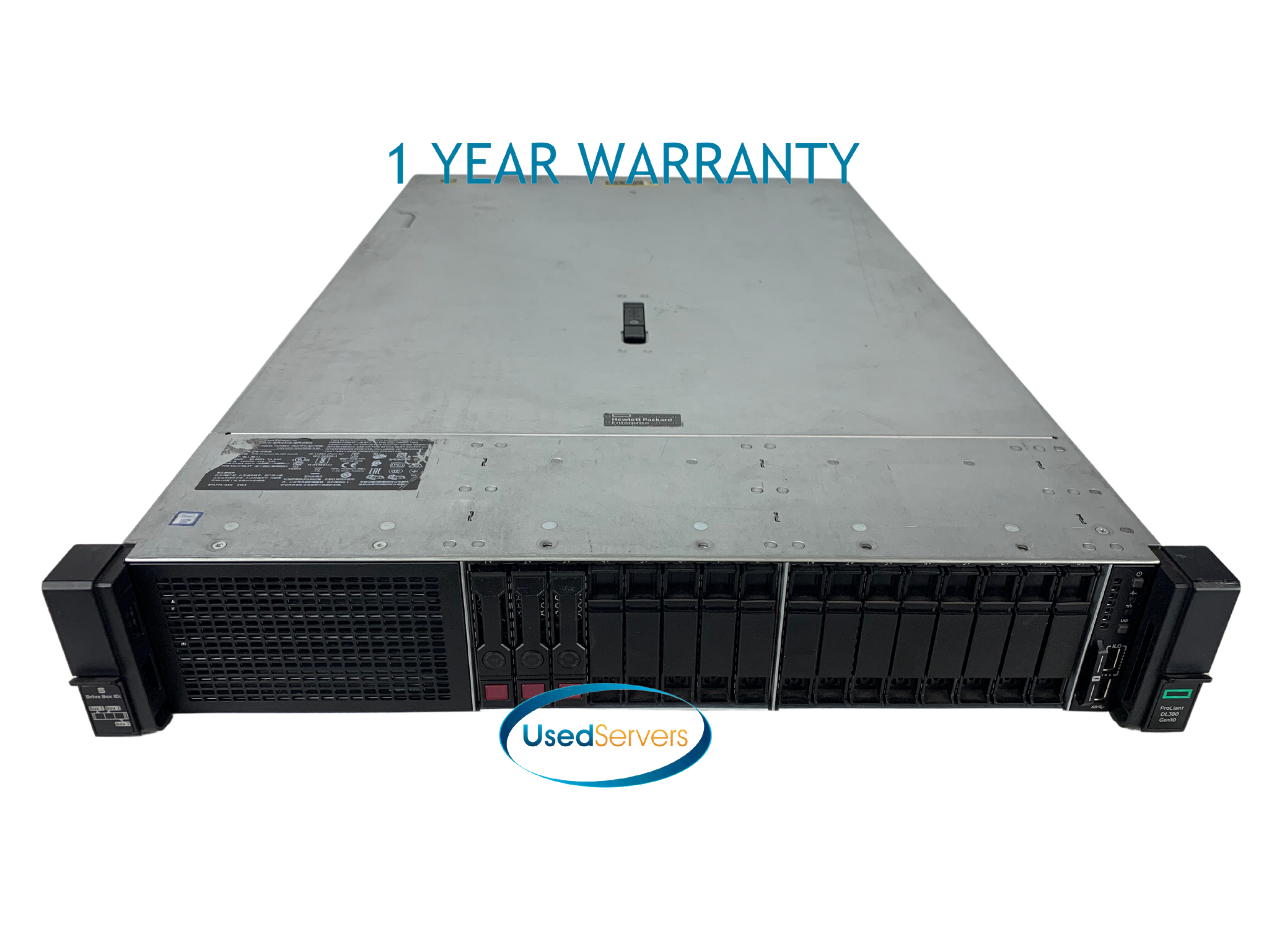 HP DL380 G10 16SFF 256 Go 36 cœurs = 2 x or 6240 2,6 GHz 3 x 1,2 To 12 G SAS P408i-a - Photo 1/2
