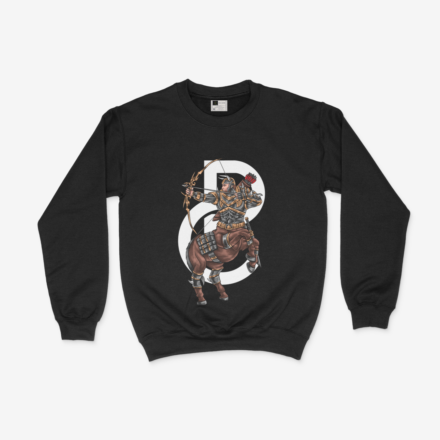 Sagittarius Centaur world Fairy Centaur Fantasia Centaur Warrior Sweatshirt - Picture 2 of 6