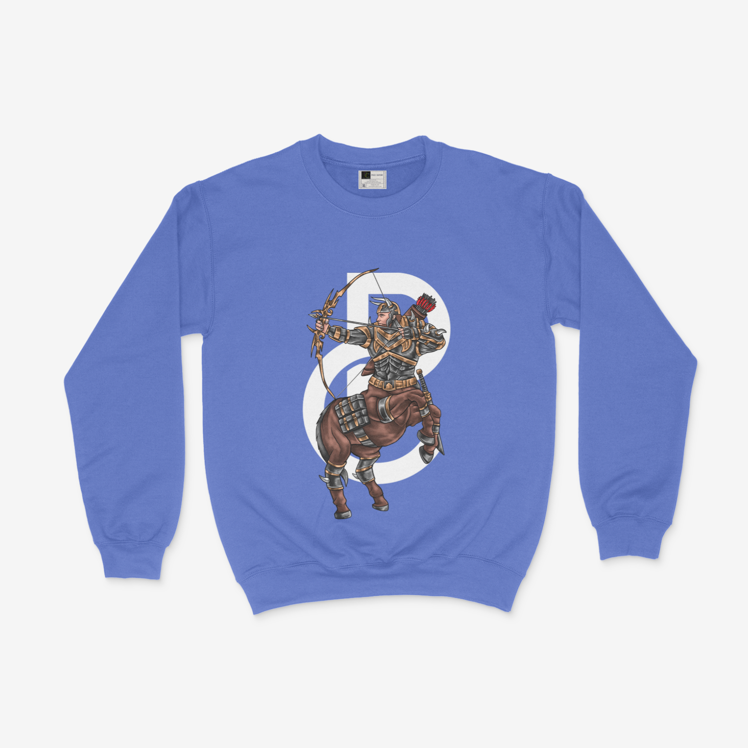 Sagittarius Centaur world Fairy Centaur Fantasia Centaur Warrior Sweatshirt - Picture 5 of 6