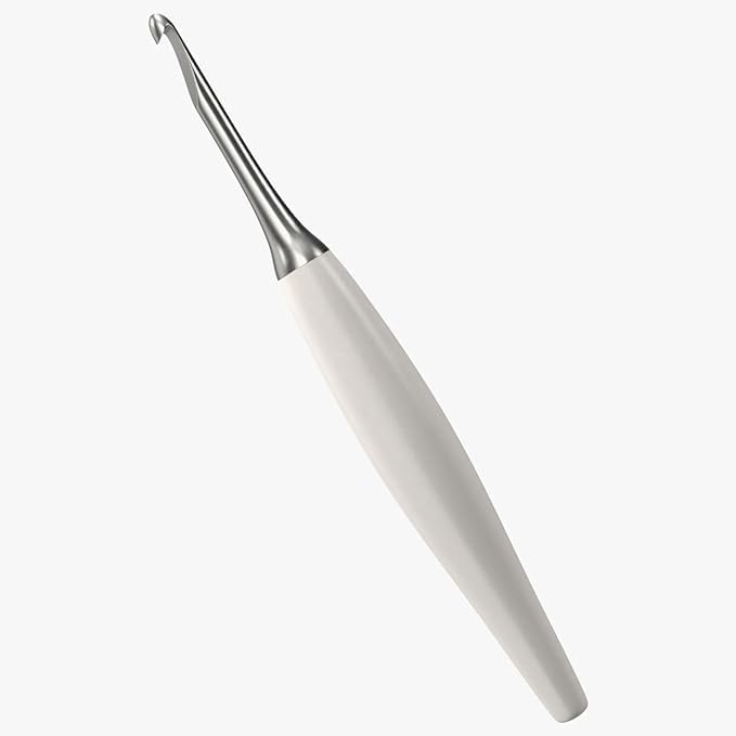Furls Odyssey Crochet Hook WHITE with Nickel, DISCONTINUED/RARE Size - Picture 9 of 15