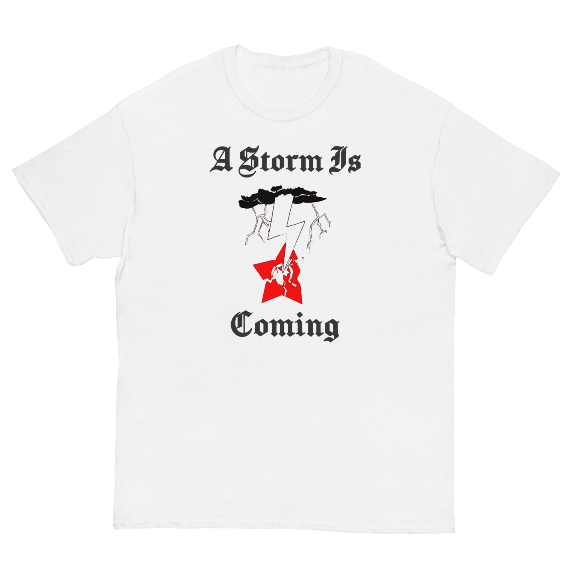 Anti Commie - A Storm Is Coming '86 T-Shirt - Bild 2 von 7