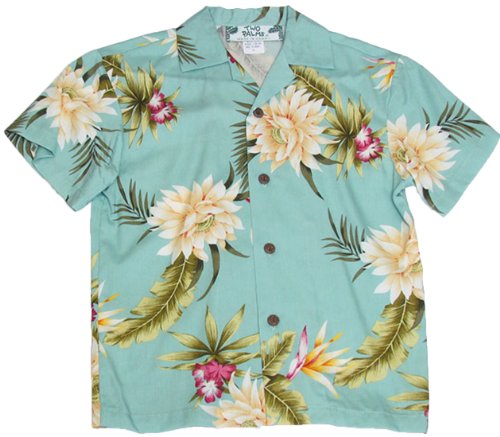 Two Palms Boy's Ceres Rayon Shirt - Picture 2 of 2