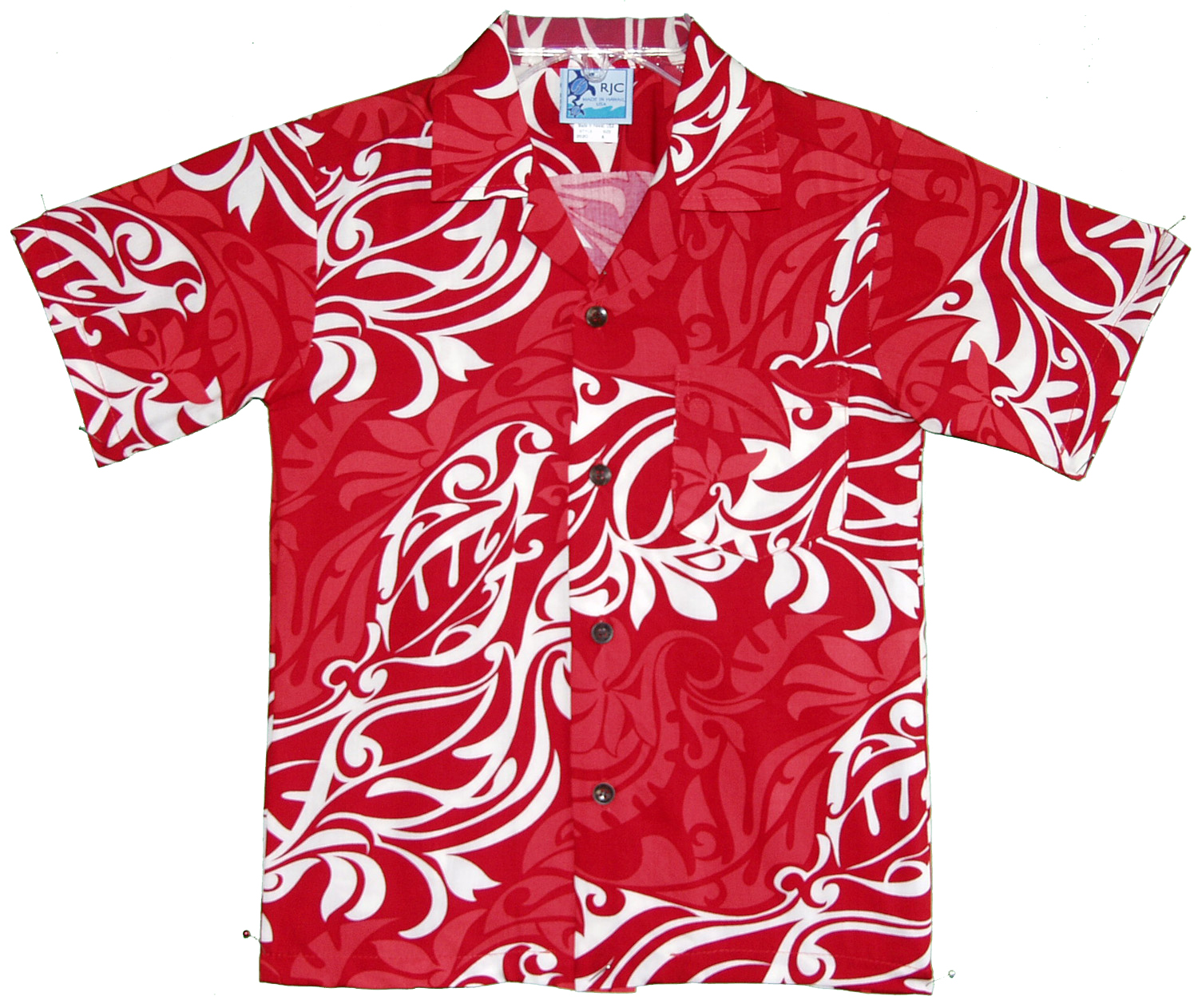 RJC Made in USA klassisches hawaiianisches Weihnachts-Aloha-Shirt für Jungen - Bild 8 von 9