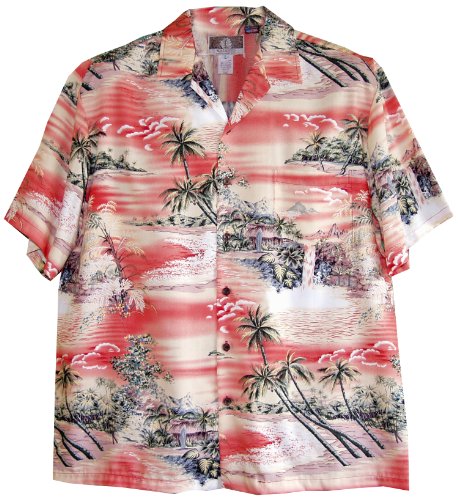 Camisa de rayón de surf RJC para hombre Paradise Island - Imagen 10 de 13