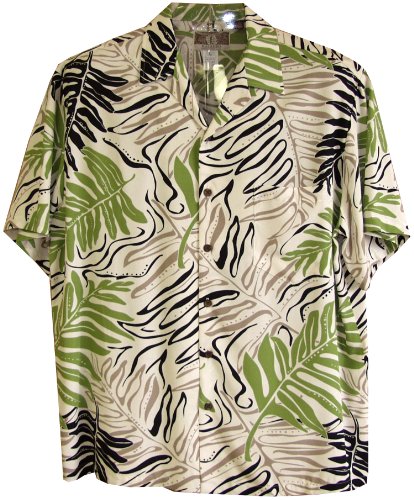 シャツ RJC Mens Tropical Fern Rayon Shirt | eBay