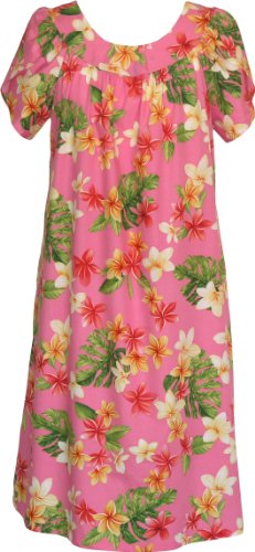 Colorido vestido para mujer RJC Plumeria Muumuu - Imagen 7 de 17