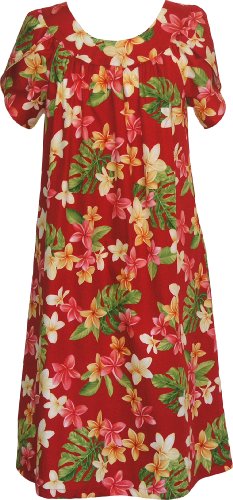 Colorido vestido para mujer RJC Plumeria Muumuu - Imagen 11 de 17