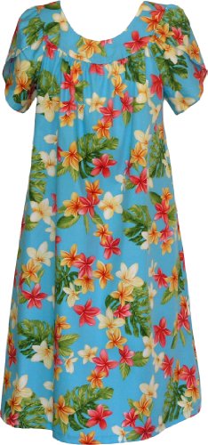 Colorido vestido para mujer RJC Plumeria Muumuu - Imagen 12 de 17