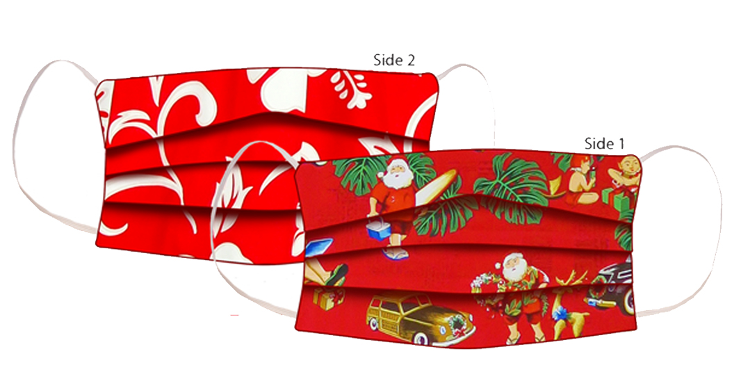 RJC Hawaii plissierte Baumwolle Gesichtsmasken - Bild 8 von 8