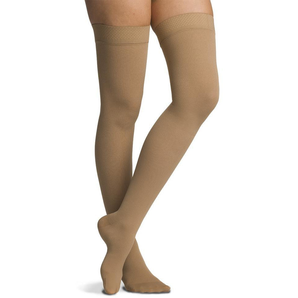 Sigvaris Algodón Mujer Muslo Alto 30-40 mmHg Compresión, Caja Abierta - Imagen 3 de 4