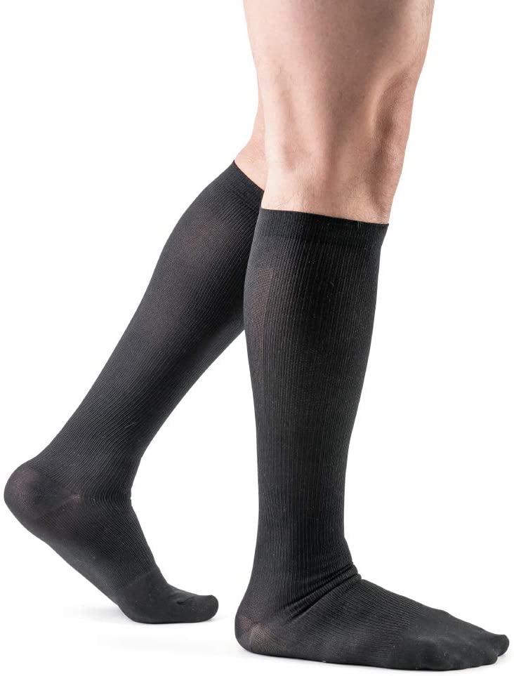 Calcetines de vestir de compresión Actifi para hombre 8-15 mmHg, soporte suave - Imagen 3 de 4