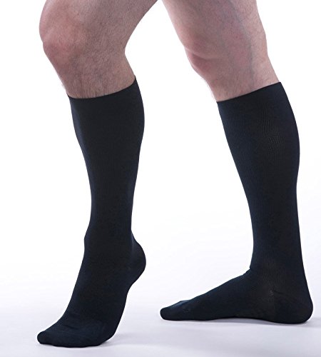 Allegro Calze Uomo 20-30 mmHg Essential 102 Supporto a Compressione a Costine - Foto 11 di 22