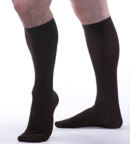 Allegro Men's 15-20 mmHg Essential 103 Ribbed Compression Support Socks - Picture 5 of 7