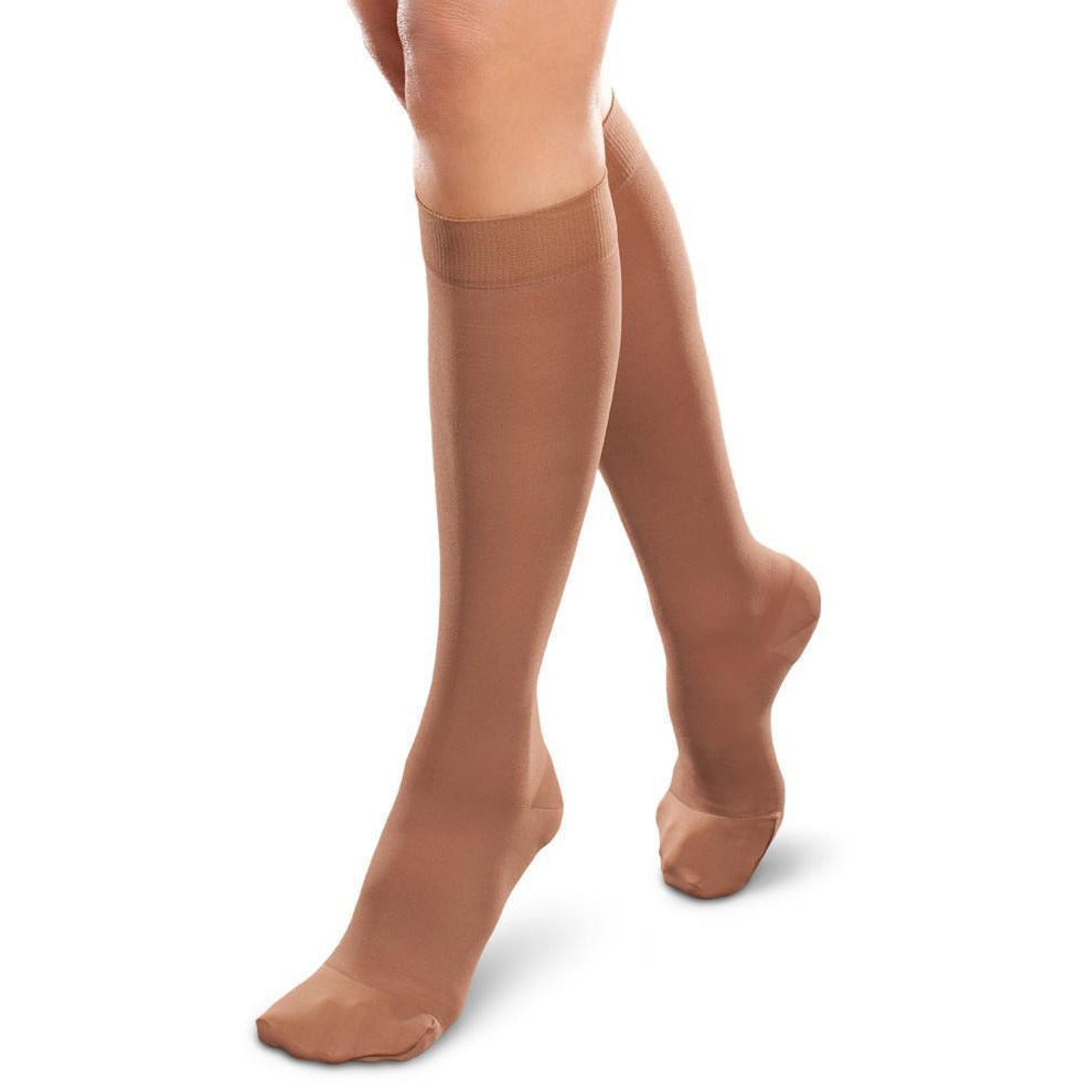 Therafirm� Ease Opaque Women's Knee High 20-30 mmHg Compression, Open Box - Picture 4 of 5