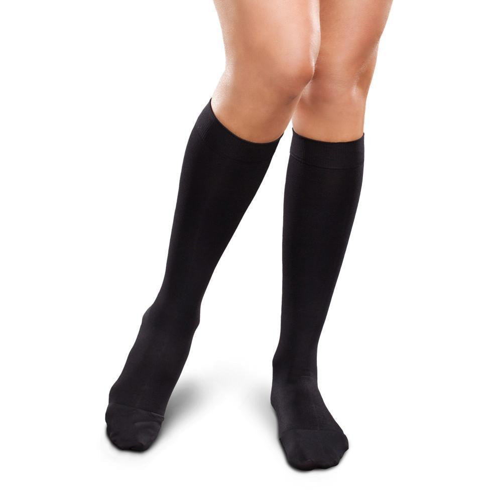 Therafirm� Ease Opaque Women's Knee High 20-30 mmHg Compression, Open Box - Picture 2 of 5
