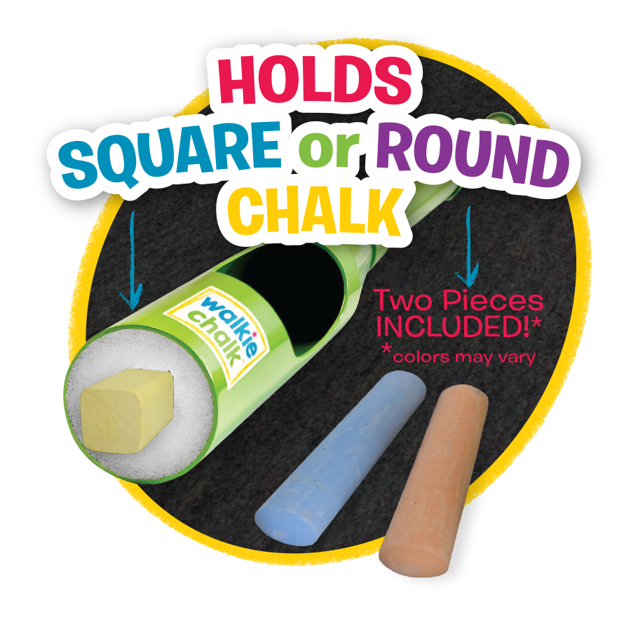 Soporte de tiza para acera Walkie Chalk Stand-Up - Juguete creativo para exteriores - Imagen 30 de 32