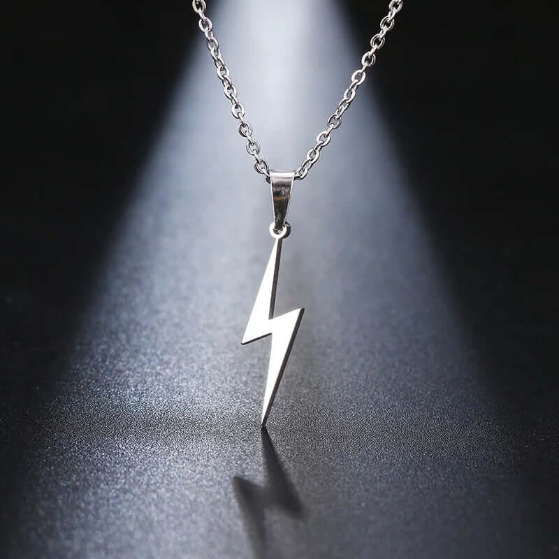 Charm necklace Lighting pendant high quality stainless jewelry - Picture 5 of 6