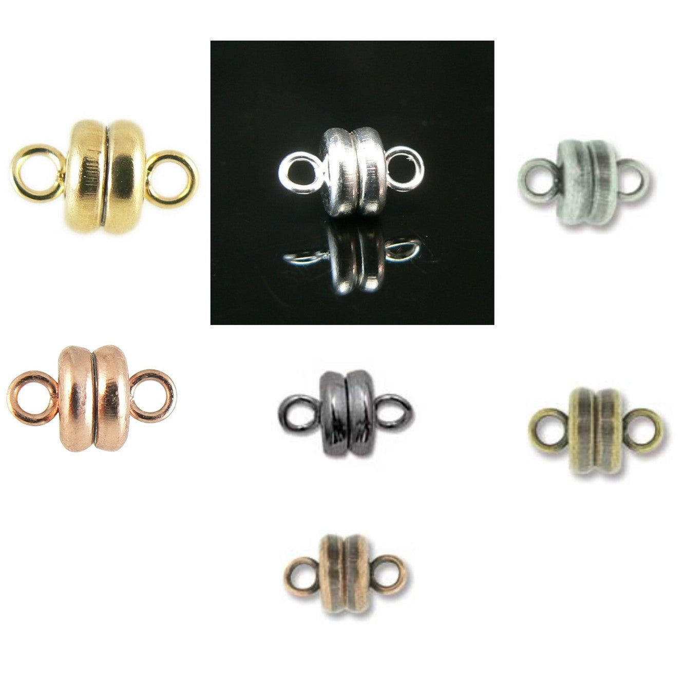 7mm x 6mm SUPER FUERTES cierres magnéticos, ¡varios acabados para elegir! - Imagen 6 de 13