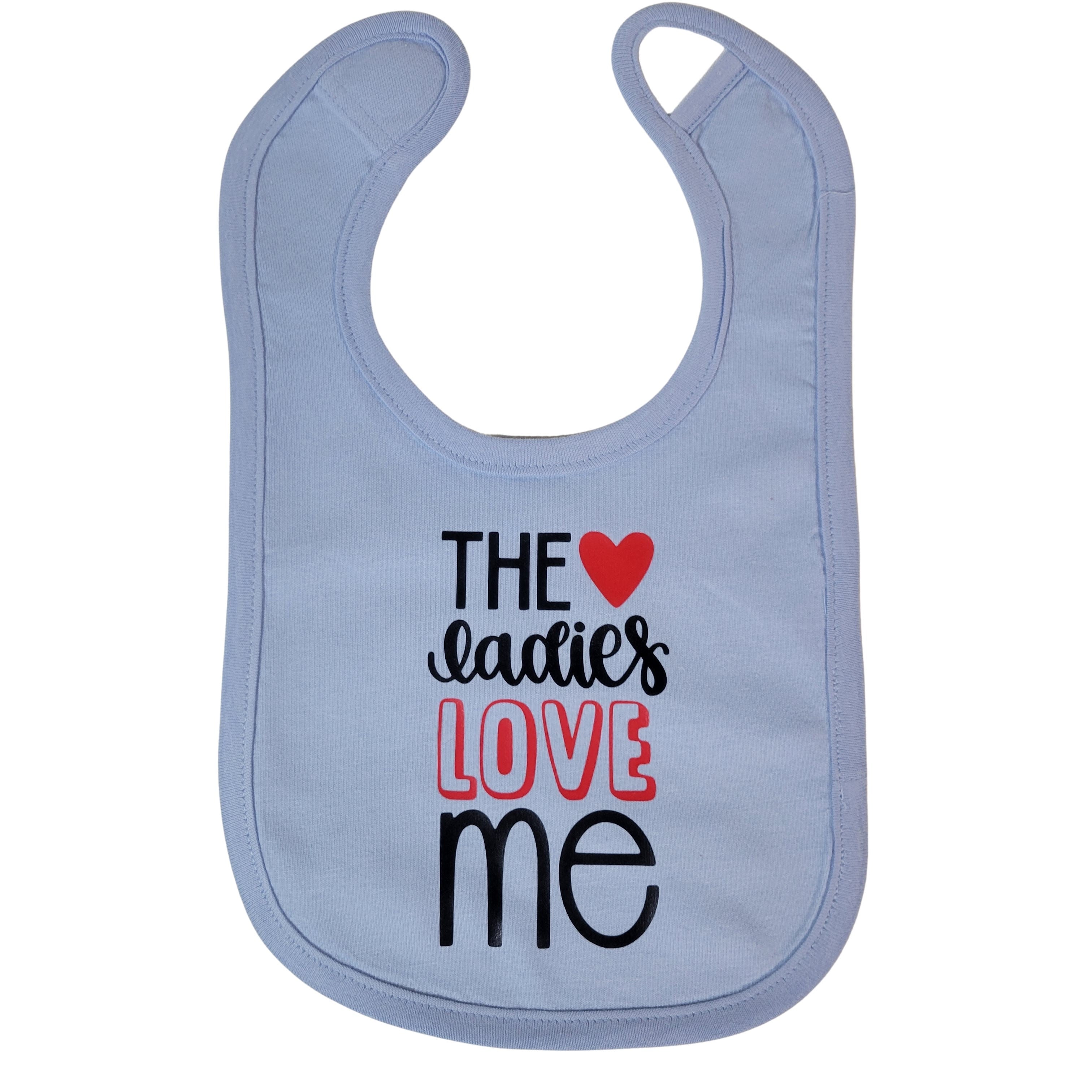 Das Damen Love Me Baby Lätzchen. Zwei Farben verfügbar. - Bild 3 von 3