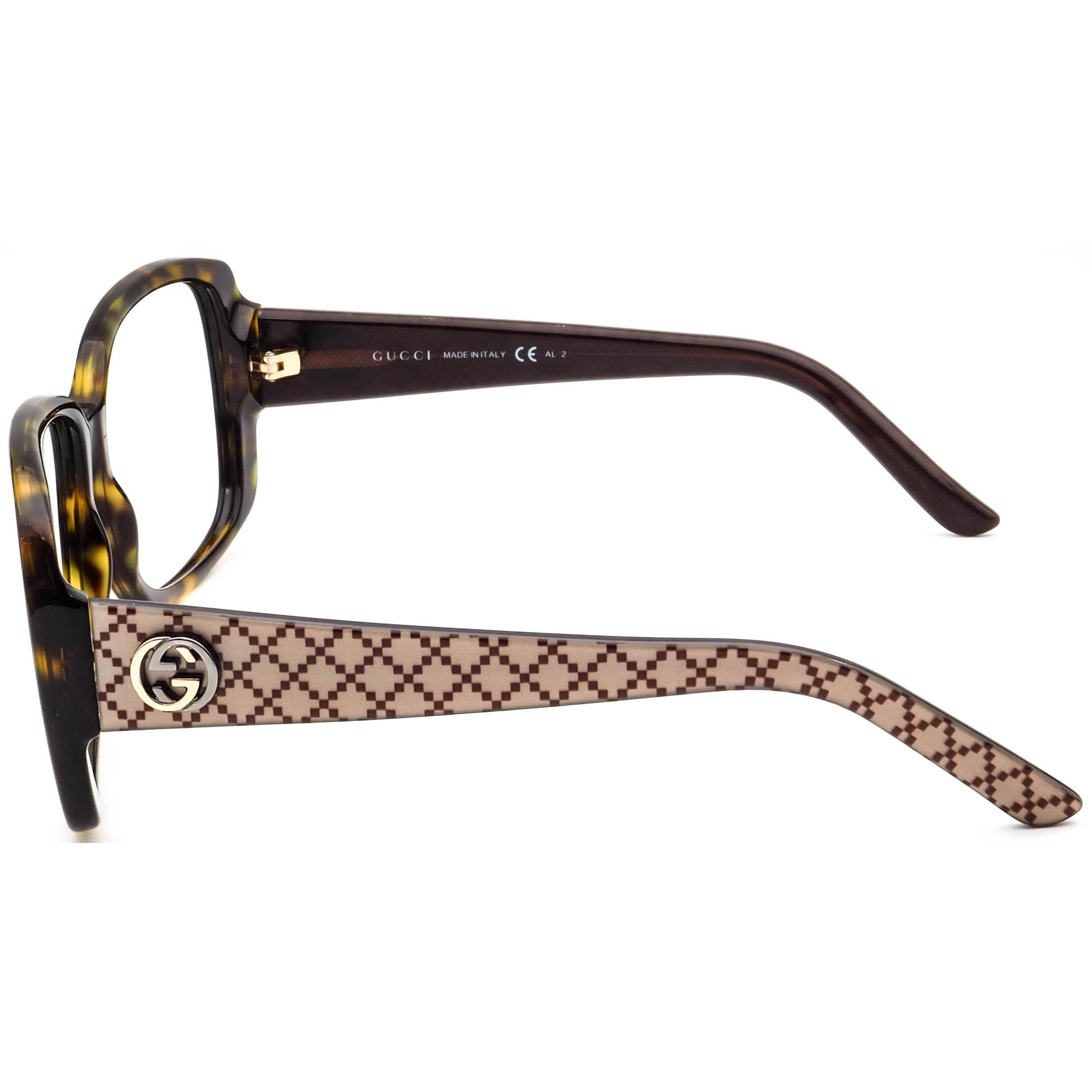 Gucci occhiali da sole donna montatura solo 3161/S URDJS tartaruga 59 mm - Foto 5 di 9