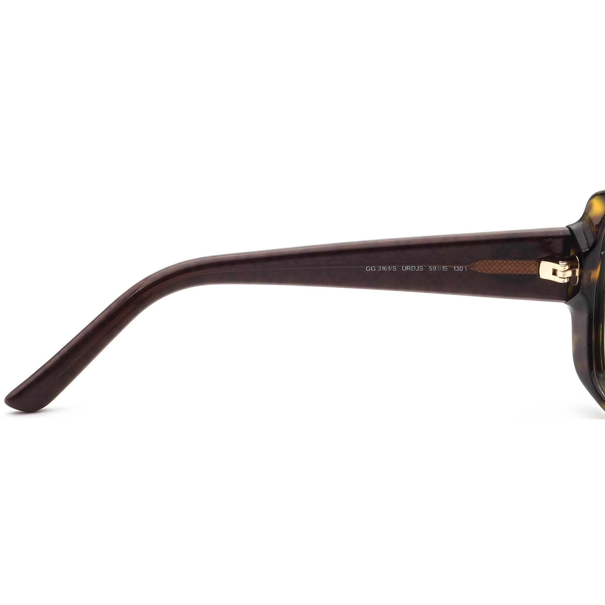 Gucci occhiali da sole donna montatura solo 3161/S URDJS tartaruga 59 mm - Foto 7 di 9