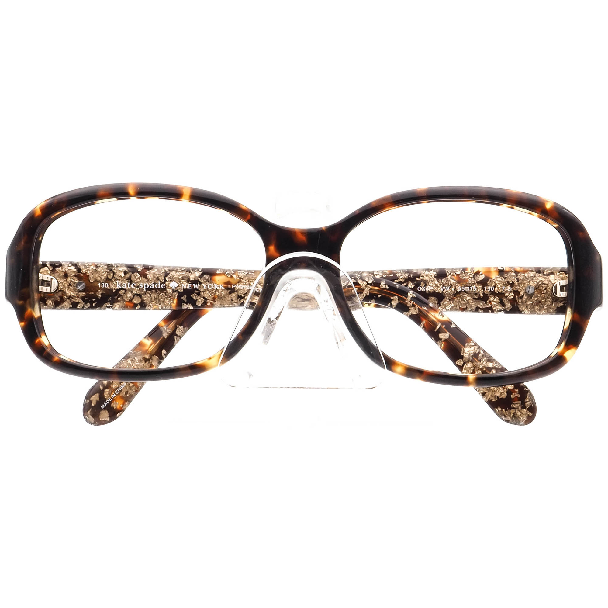 Kate Spade Sunglasses Frame Only Cheyenne/P/S CX4P Tortoise Rectangular 55 mm - Picture 6 of 9