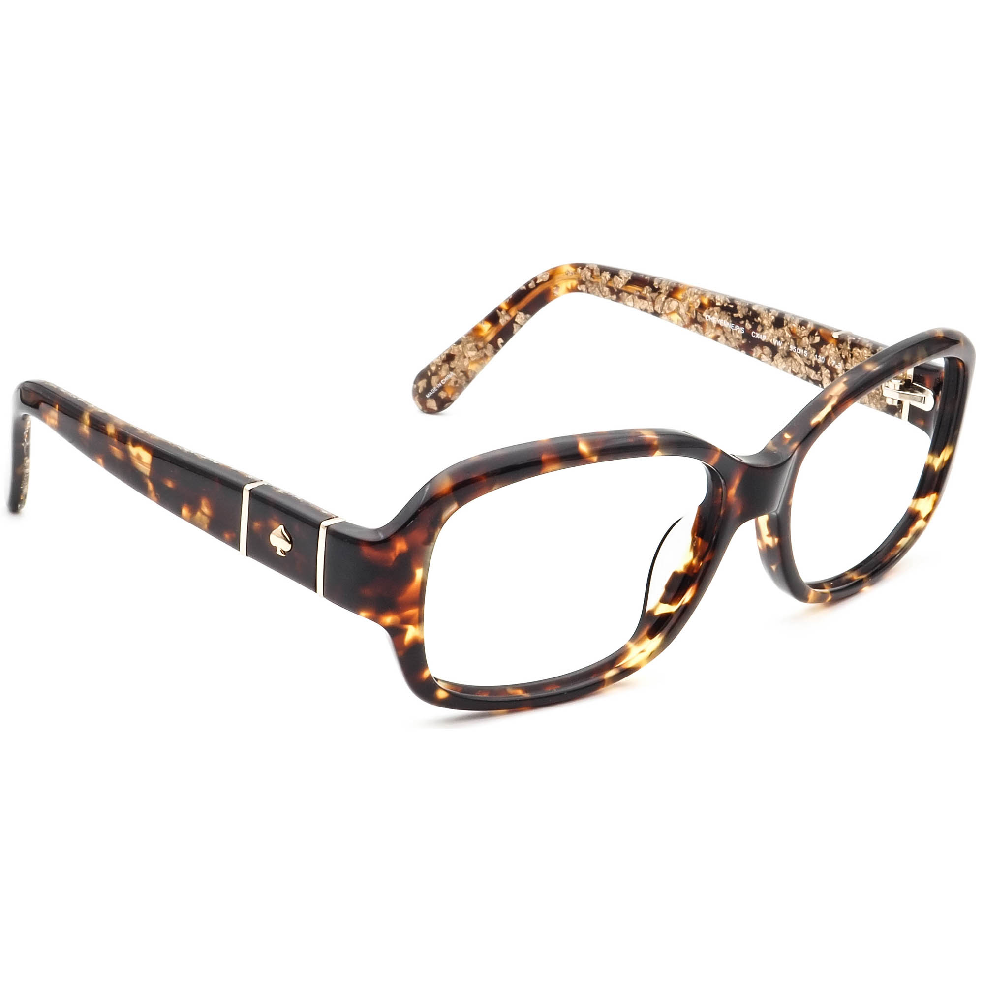 Kate Spade Sunglasses Frame Only Cheyenne/P/S CX4P Tortoise Rectangular 55 mm - Picture 1 of 9