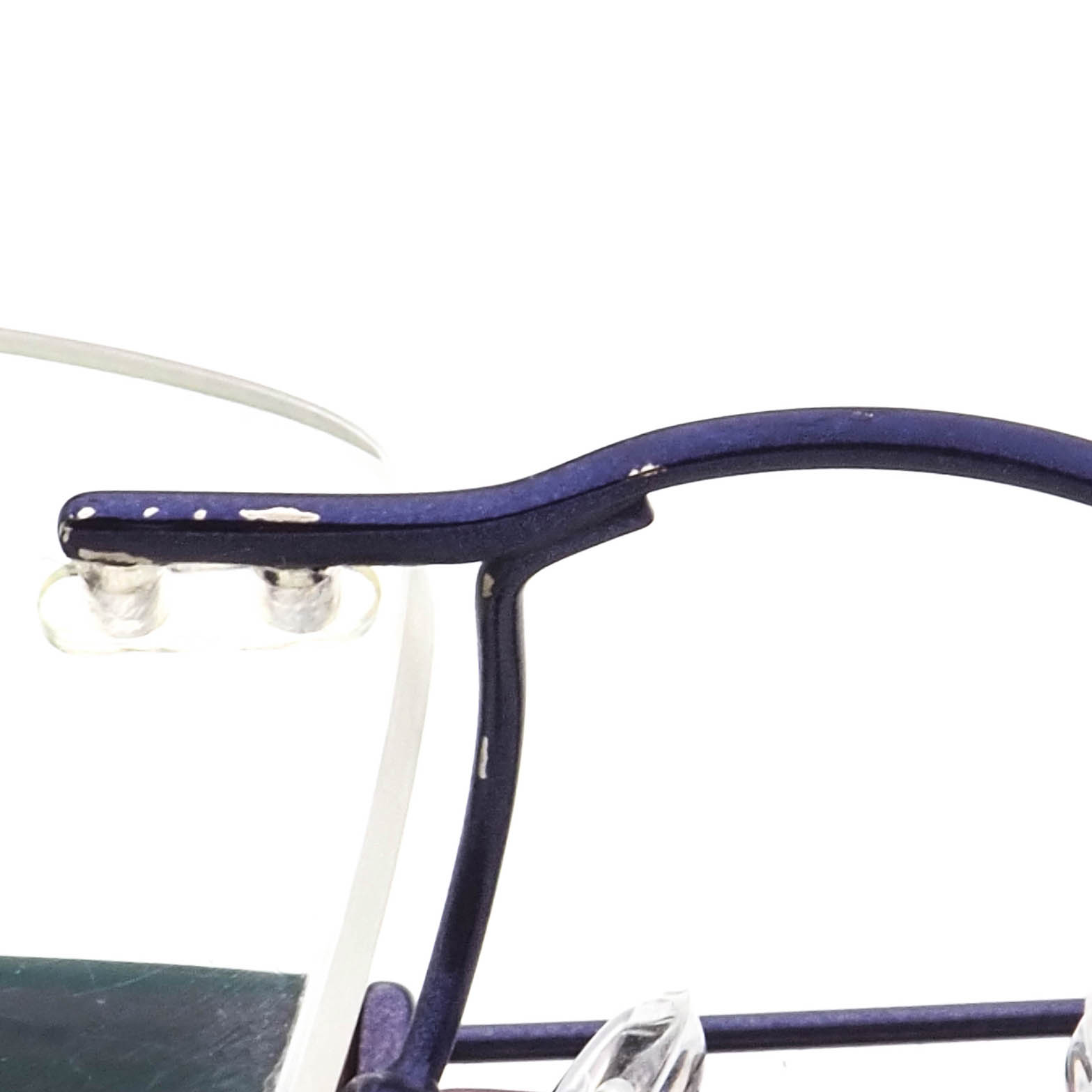 Charmant Women's Eyeglasses CH10958 PU Titanium Purple Rimless Frame 51[]17 140