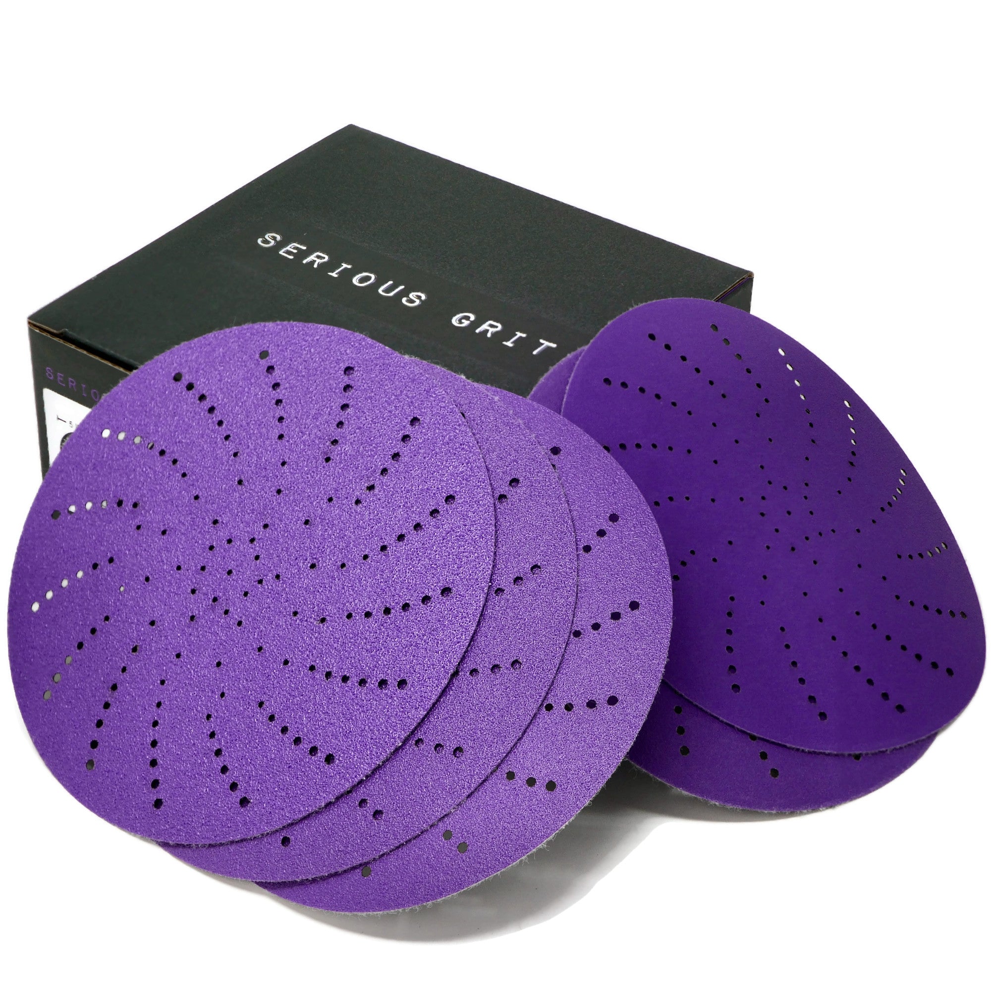 5″ Ceramic Multi-Hole Hook & Loop Discs