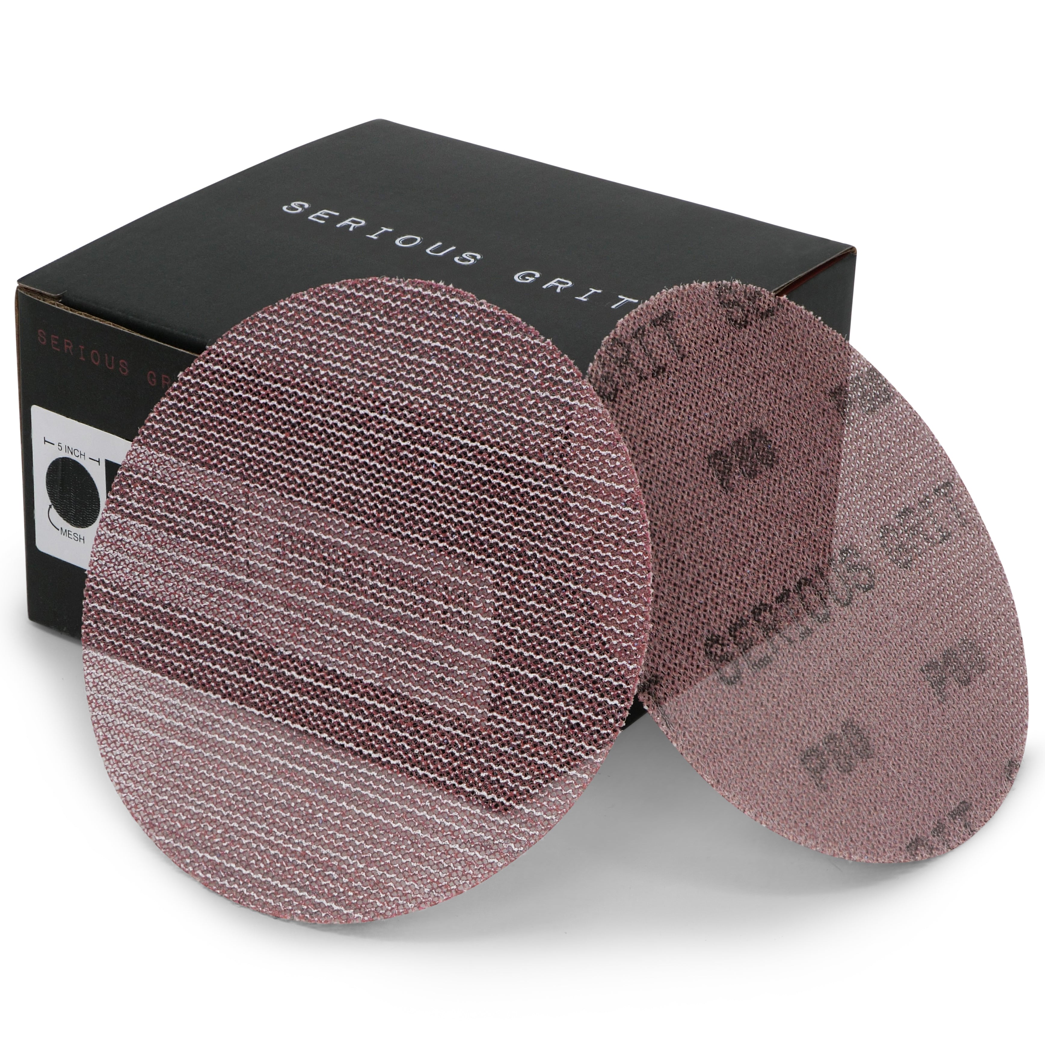 5″ Ceramic Mesh Sanding Discs – Hook & Loop Disc
