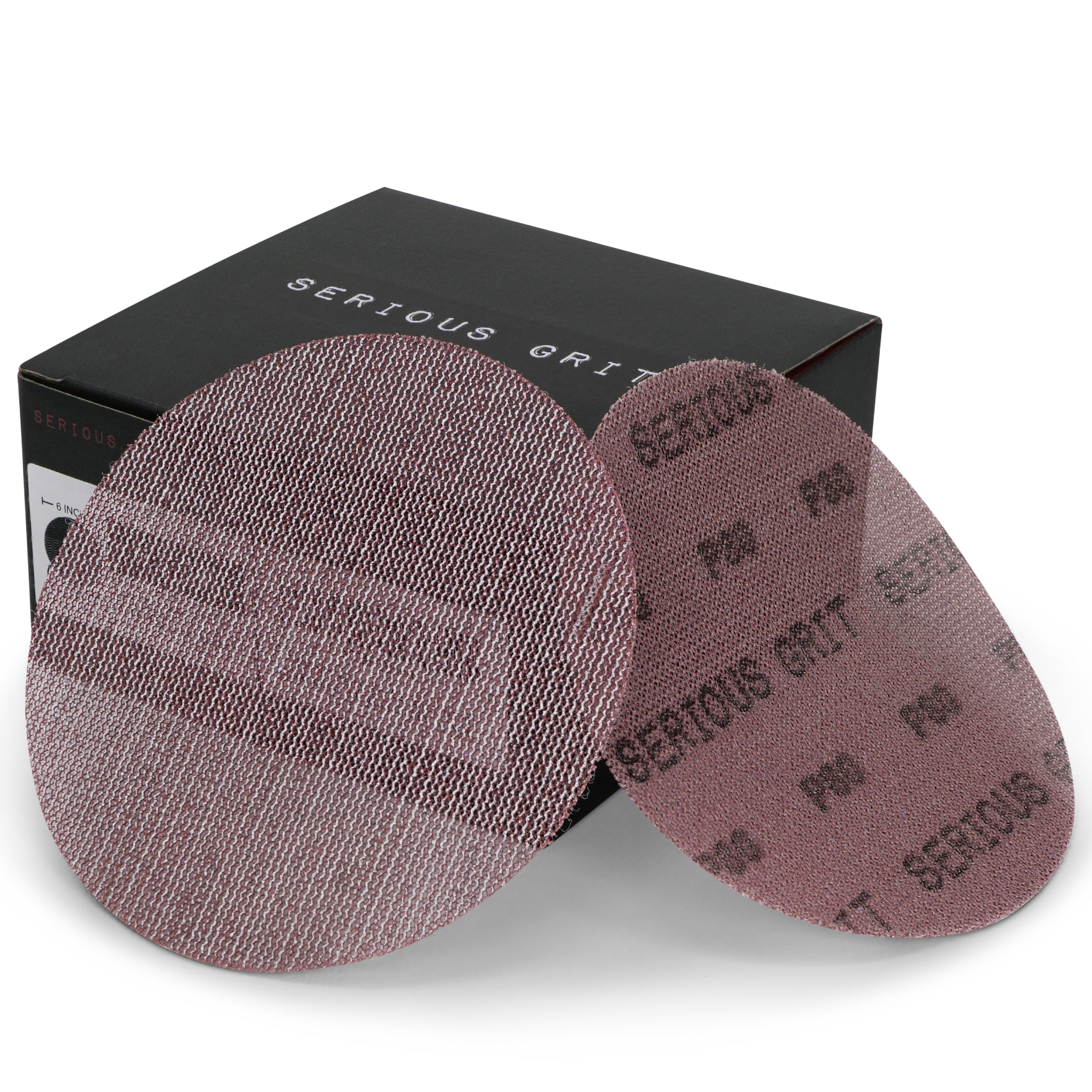 6″ Ceramic Mesh Sanding Discs – Hook & Loop Discs
