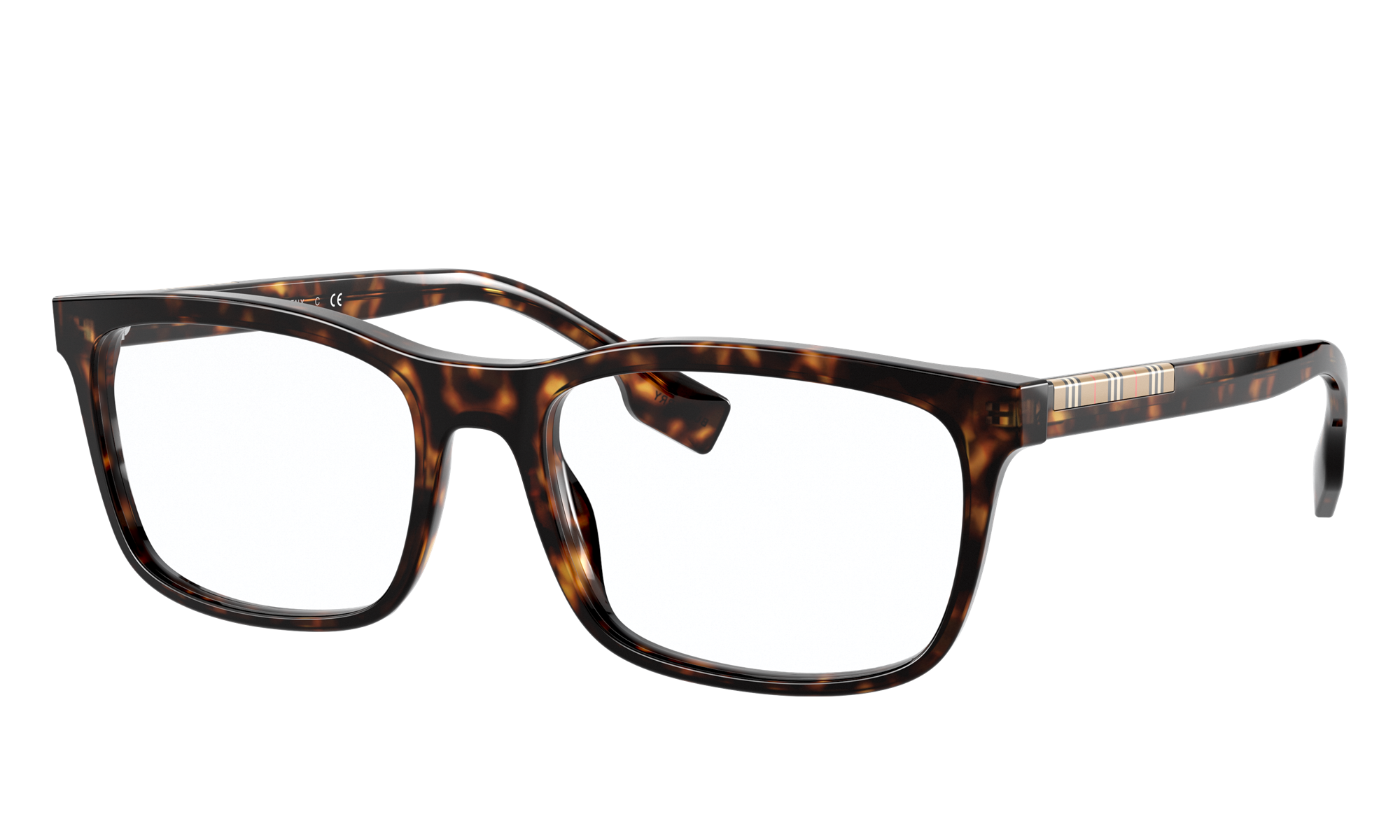 Burberry Eyeglasses BE2334 3002 55mm Dark Havana / Demo Lens  display picture 3