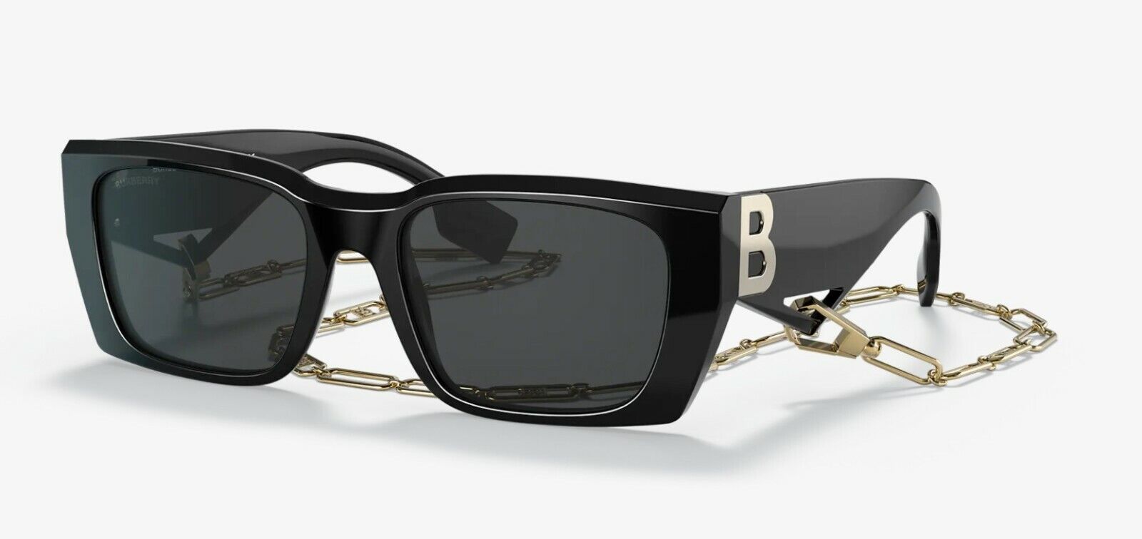 Burberry Sunglasses BE4336 392887 53mm Black / Dark Grigio