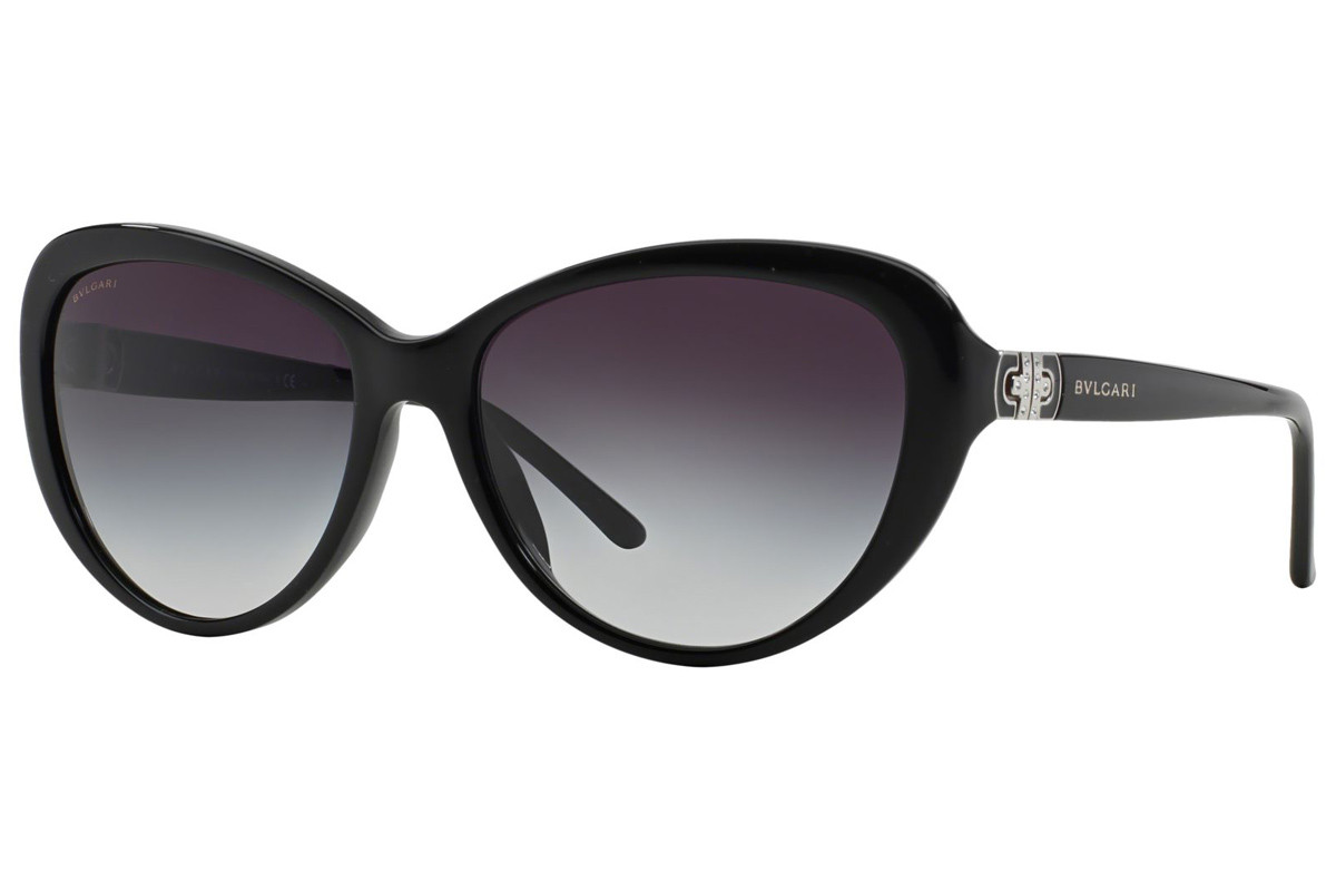 Bvlgari BV 8131B 501/8G Sunglasses Black / Grey Gradient  display picture 2
