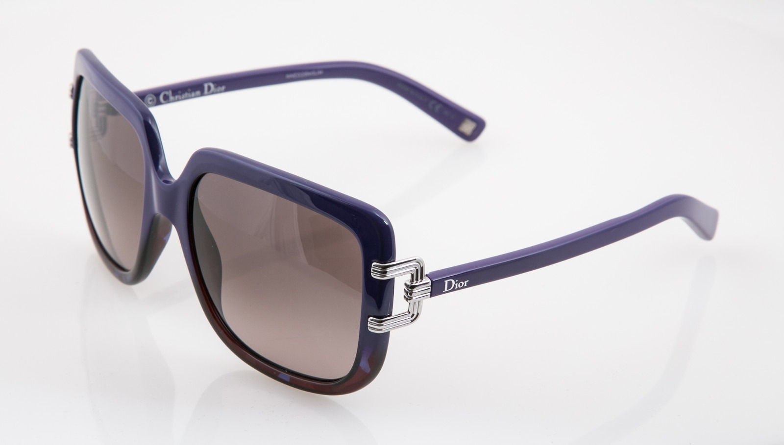 Dior Sunglasses DIORGRAPHIX3 5E4EU 56mm Violet Havana / Grey Gradient Lens