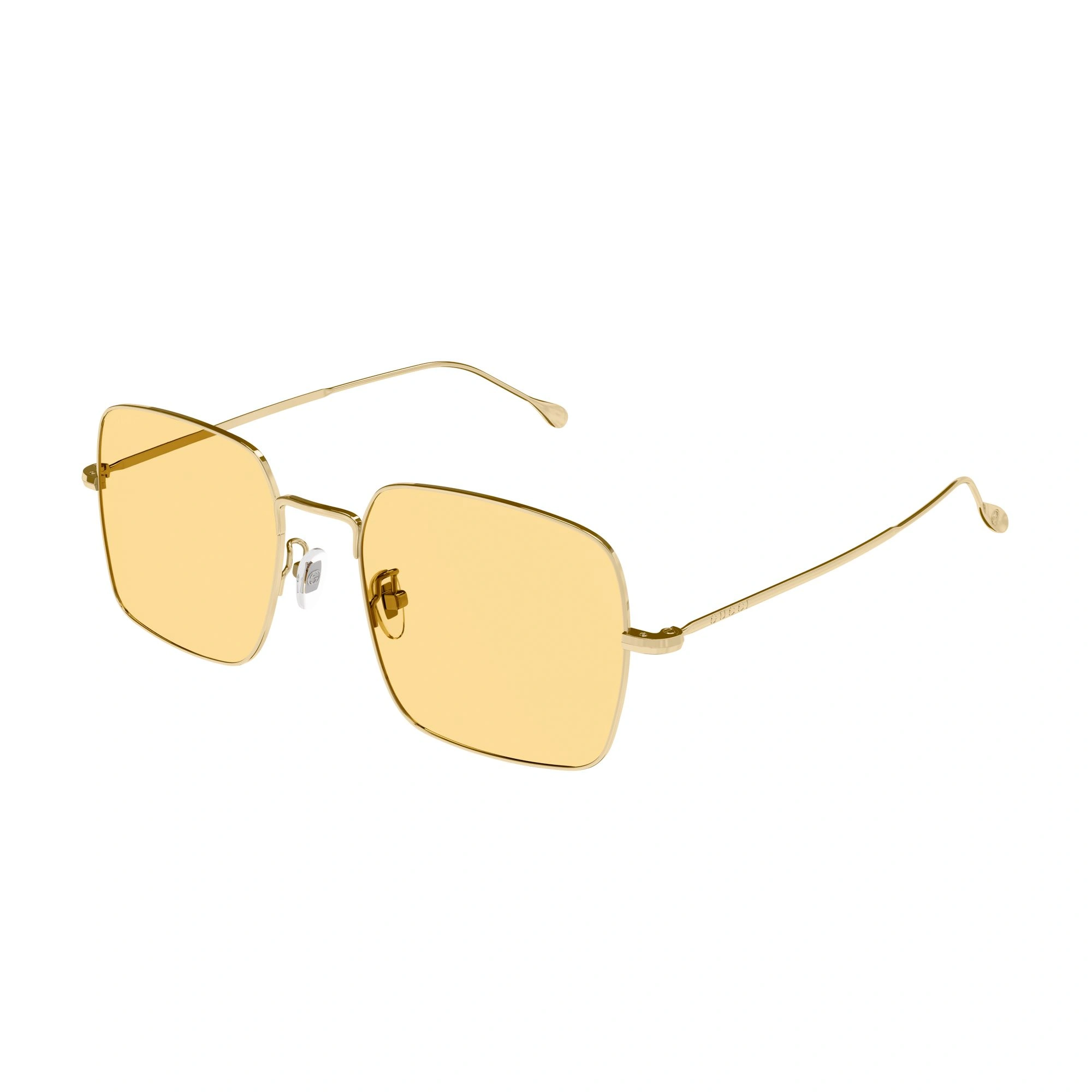 Gucci Sunglasses GG1184/S 003 54mm Gold / Gold Orange Lens | eBay