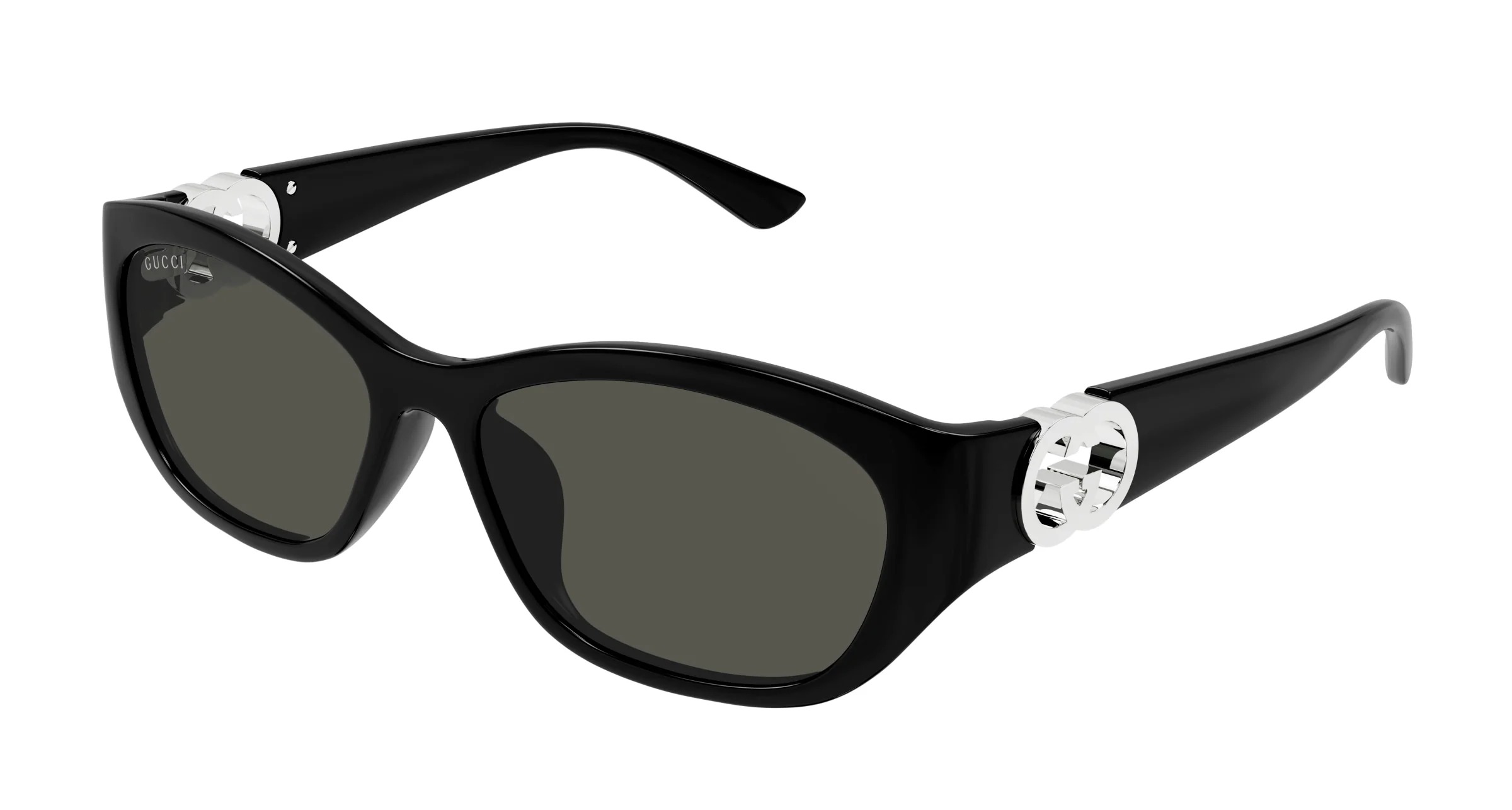Gucci GG1826SK 001 Sunglasses 57mm Black / Grey Lens | eBay display picture 1