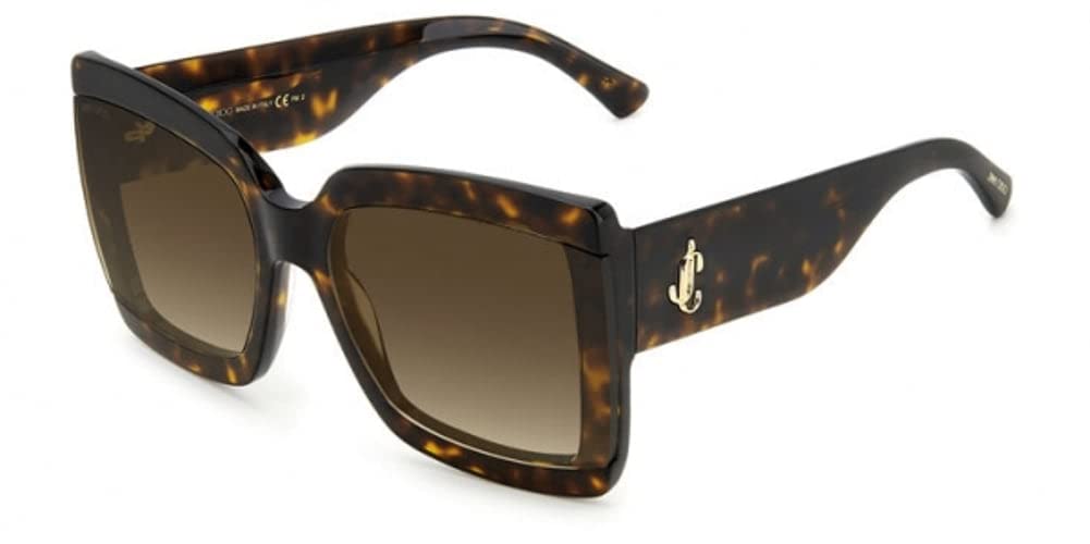 Jimmy Choo Sunglasses JC RENEE_S 86 61mm Havana / Brown Lens