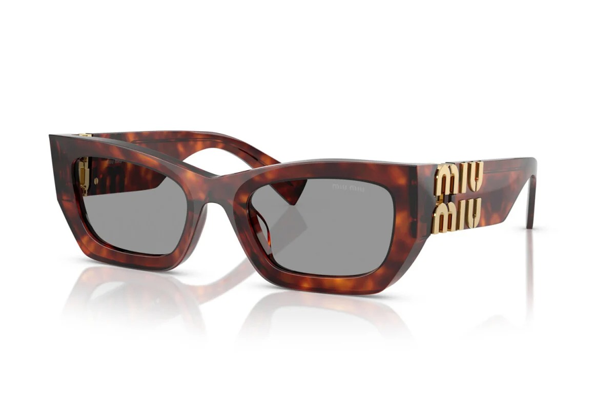 Miu Miu Sunglasses MU09WS 21C40O 53mm Havana Mogano / Grey Lens